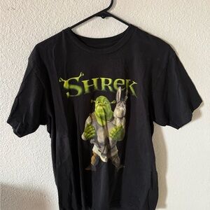 Dreamworks Shrek Black Cotton Tee